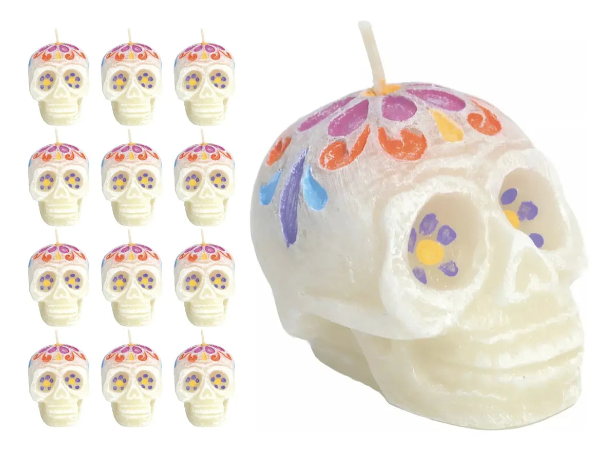 Calaveras Día de Muertos 12 Pack