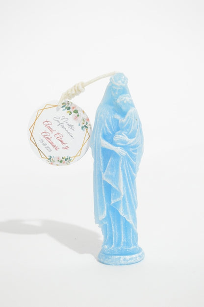 Virgen de pie con Jesús