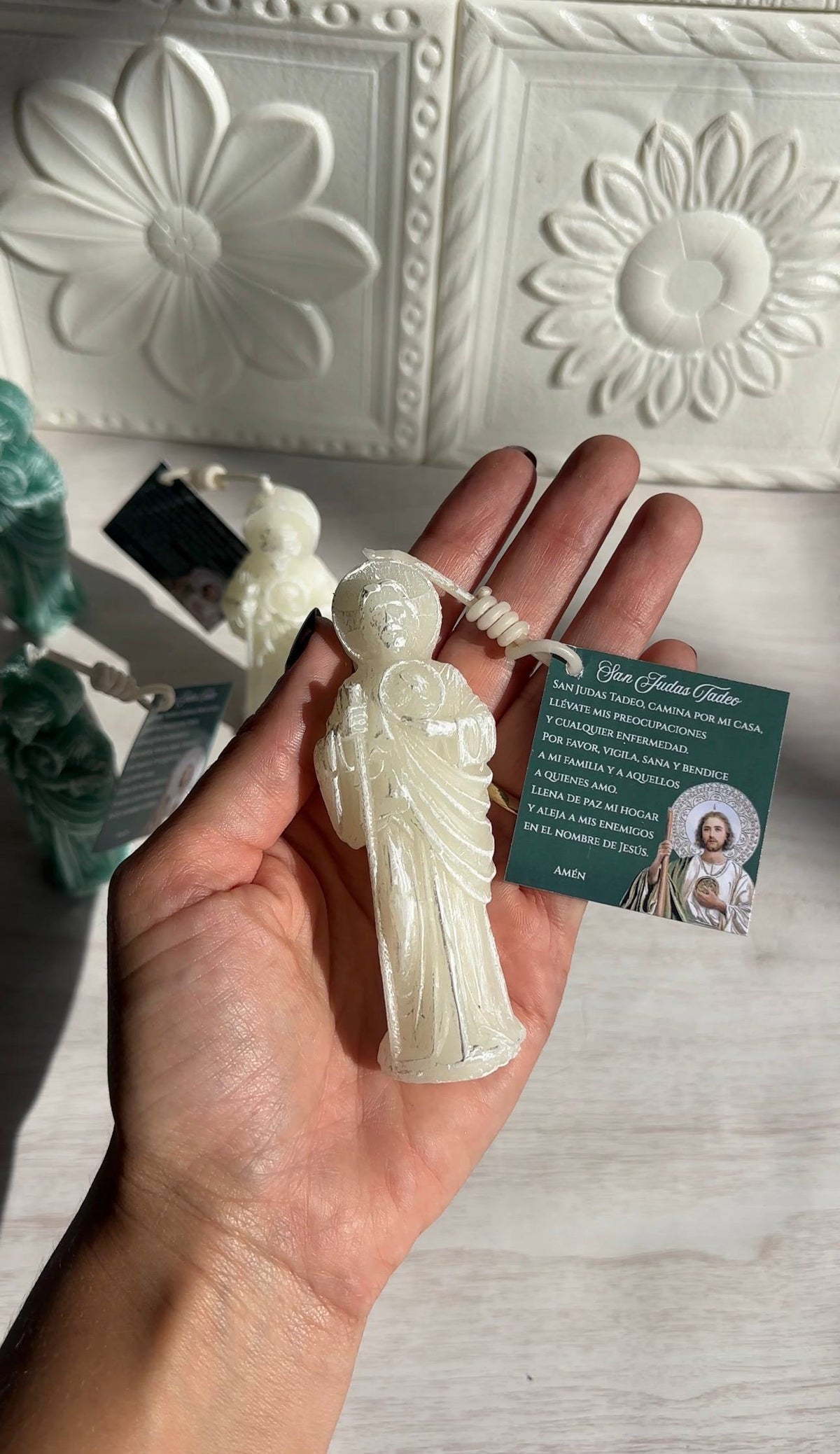 Velas San Judas Tadeo 12 Pack